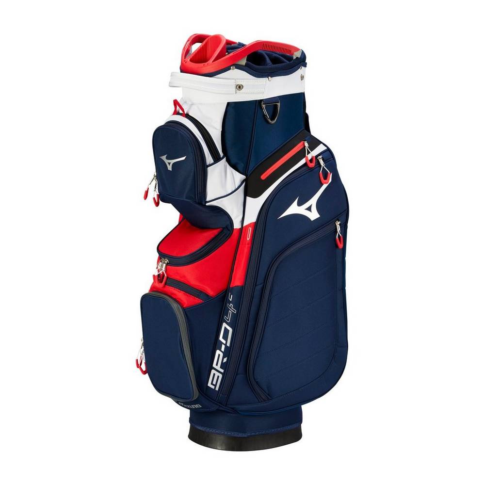 Panske Batoh Mizuno BR-D4C Cart Námornícka Modrá/Červené Vypredaj JNGK10836